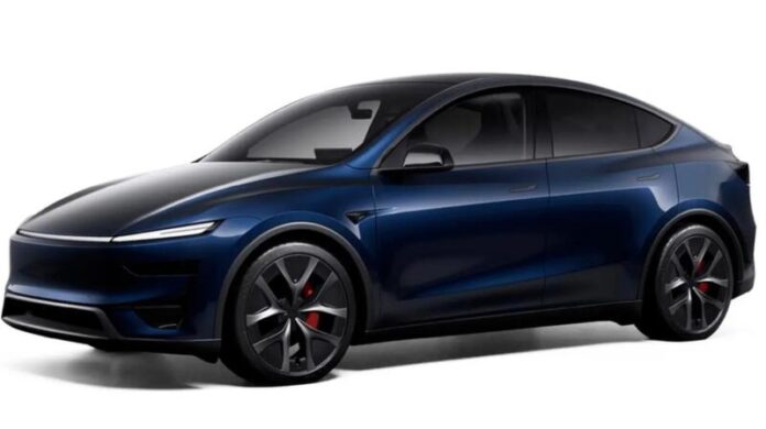 Tesla представила новий синій відтінок Marine Blue для Model Y