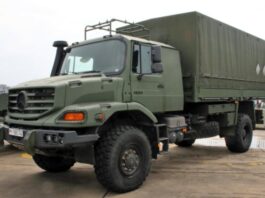 Daimler Truck поставить Україні 1000 військових вантажівок Mercedes-Benz Zetros