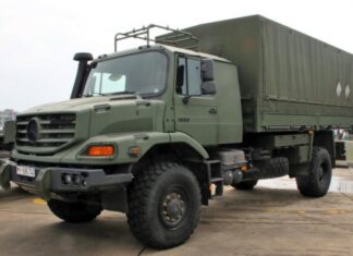 Daimler Truck поставить Україні 1000 військових вантажівок Mercedes-Benz Zetros