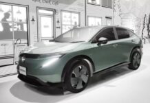 Оновлений кросовер Nissan Ariya показали на нових рендерах