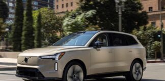 Volvo EX90 отримає запас ходу до 250 км за 10 хвилин зарядки