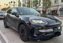 Новий електричний Porsche Cayenne зняли під час останніх випробувань