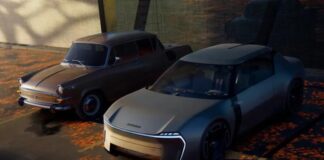 Skoda представила електричний концепт 1000 MBX у дусі культового купе 1960-х