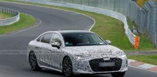 З’явилися «шпигунські» фото Audi A6L 2026 з подовженою базою