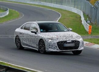 З’явилися «шпигунські» фото Audi A6L 2026 з подовженою базою