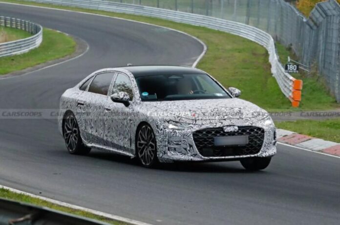 З’явилися «шпигунські» фото Audi A6L 2026 з подовженою базою