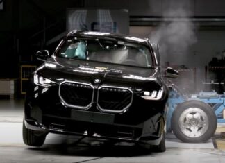 Новий BMW X3 (G45) отримав максимальні 5 зірок у тестах Euro NCAP