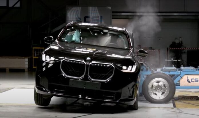 Новий BMW X3 (G45) отримав максимальні 5 зірок у тестах Euro NCAP