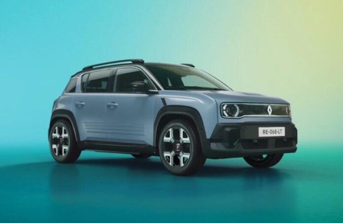Представлений електричний фургон Renault 4 E-Tech Van без заднього сидіння