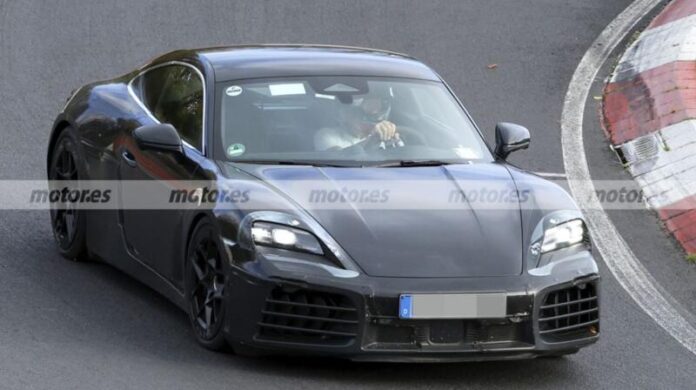 Електричний спорткар Porsche 718 Cayman сфотографували на тестах