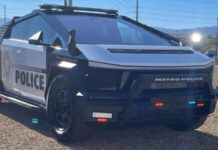 Tesla Cybertruck став поліцейським автомобілем (ФОТО)