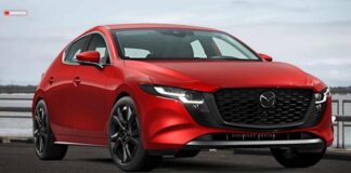 Перші рендери оновленої Mazda 3 хетчбек показують дизайн у стилі нового CX-5