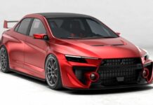 Mitsubishi Lancer Evo XI показали на реалістичних зображеннях