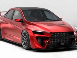 Mitsubishi Lancer Evo XI показали на реалістичних зображеннях