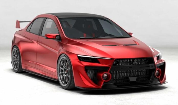 Mitsubishi Lancer Evo XI показали на реалістичних зображеннях