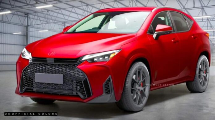 Новий Lexus NX показали на якісних зображеннях