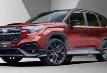 На нових рендерах показали Subaru Forester STI шостого покоління