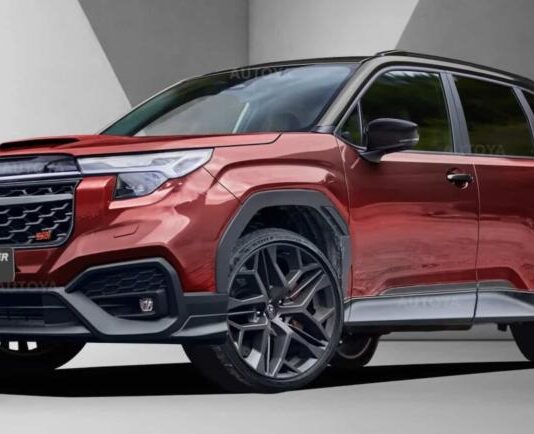 На нових рендерах показали Subaru Forester STI шостого покоління