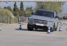 Honda HR-V e:HEV пройшла випробування «Лосиний тест»