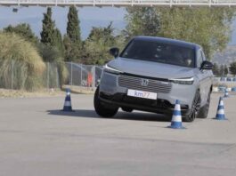Honda HR-V e:HEV пройшла випробування «Лосиний тест»