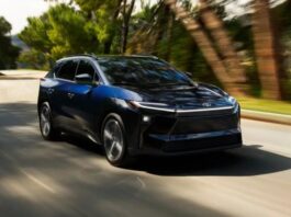 Toyota представила оновлений bZ4X зі збільшеною автономністю