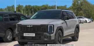 Перші рендери нового Kia Sorento показали сучасний і брутальний дизайн