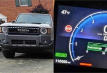 Гібридний Toyota Land Cruiser Prado проїхав 160 тисяч км за рік без проблем