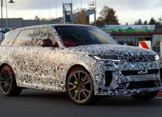 Прототип Range Rover Sport SVR помічено на Нюрбургрингу (ФОТО) Прототип Range Rover Sport SVR помічено на Нюрбургрингу (ФОТО)