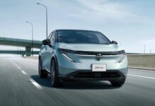 Оновлена Nissan Ariya отримала дизайн у стилі Leaf та технологічний інтер’єр Оновлена Nissan Ariya отримала дизайн у стилі Leaf та технологічний інтер’єр