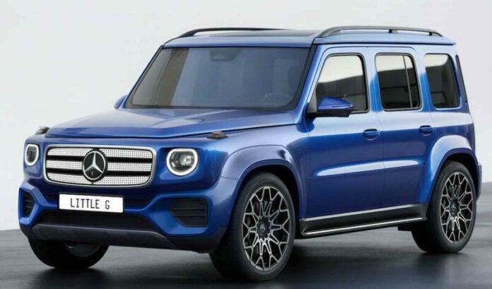 Mercedes показав рендери компактного G-Class без камуфляжу