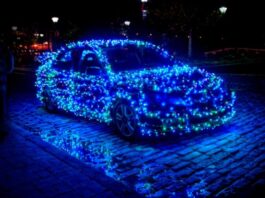 Святкові прикраси на авто: що дозволено, а що карають штрафом Святкові прикраси на авто: що дозволено, а що карають штрафом