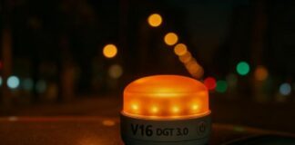 В Європі вводять маячки V16 замість знаків аварійної зупинки