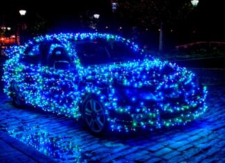 Новорічні прикраси на авто: як не порушити правила і уникнути штрафу