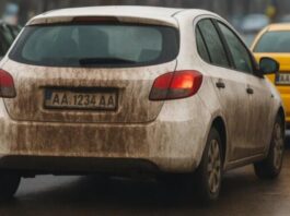 Штраф за брудні номери: коли він законний, а коли ні Штраф за брудні номери: коли він законний, а коли ні