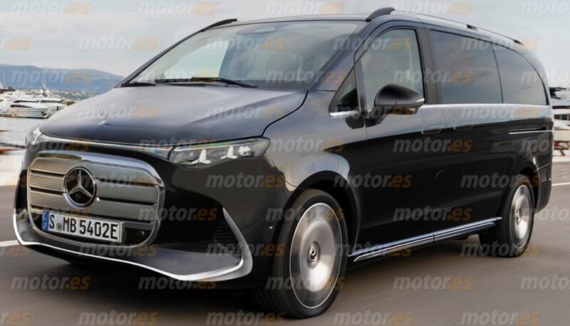 Mercedes готує преміальний мінівен VLE з електричним приводом (фото)