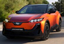 Subaru представила свій перший електричний кросовер для Європи