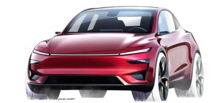 Screenshot_22 Tesla показала дизайнерські ескізи нової Model Y Performance