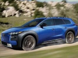 Subaru представила електричний позашляховик із запасом ходу 450 км Subaru представила електричний позашляховик із запасом ходу 450 км