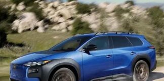 Subaru представила електричний позашляховик із запасом ходу 450 км