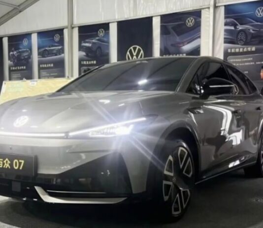 На дорогах помітили електроседан Volkswagen ID. Unyx 07 2026 На дорогах помітили електроседан Volkswagen ID. Unyx 07 2026