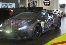 Поліція США отримала Lamborghini для соціального проєкту Поліція США отримала Lamborghini для соціального проєкту