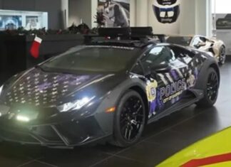 Поліція США отримала Lamborghini для соціального проєкту Поліція США отримала Lamborghini для соціального проєкту