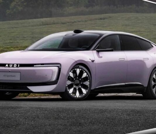В Україні помітили новий електрокар Audi E5 Sportback (фото)