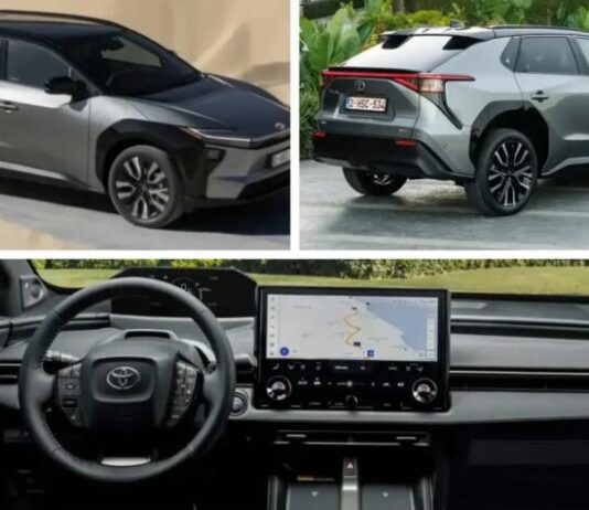 Toyota показала електричний кросовер bZ4X 2026 року Toyota показала електричний кросовер bZ4X 2026 року