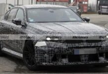 Новий BMW M5 у стилі Neue Klasse помітили на тестах (фото) Новий BMW M5 у стилі Neue Klasse помітили на тестах (фото)