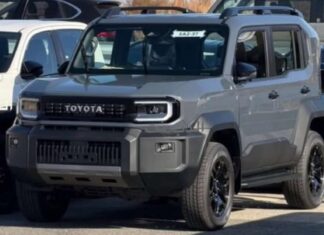 Міні-Toyota Land Cruiser вперше помічено в реальних умовах Міні-Toyota Land Cruiser вперше помічено в реальних умовах