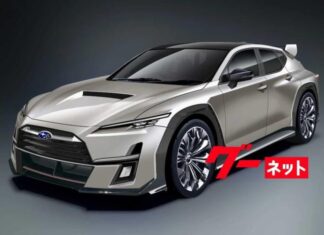 Subaru Levorg наступного покоління виглядатиме ще агресивніше Subaru Levorg наступного покоління виглядатиме ще агресивніше