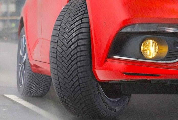 Continental-AllSeasonContact-am-Auto-montiert-1 Німці назвали найкращі всесезонні покришки R18