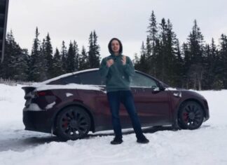 Блогер показав, чому важливо готувати електромобіль до зими Блогер показав, чому важливо готувати електромобіль до зими