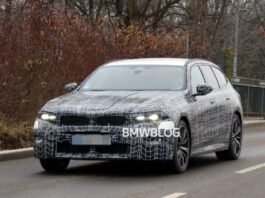 Прототип оновленого універсала BMW 5 Series Touring помітили на дорогах Прототип оновленого універсала BMW 5 Series Touring помітили на дорогах